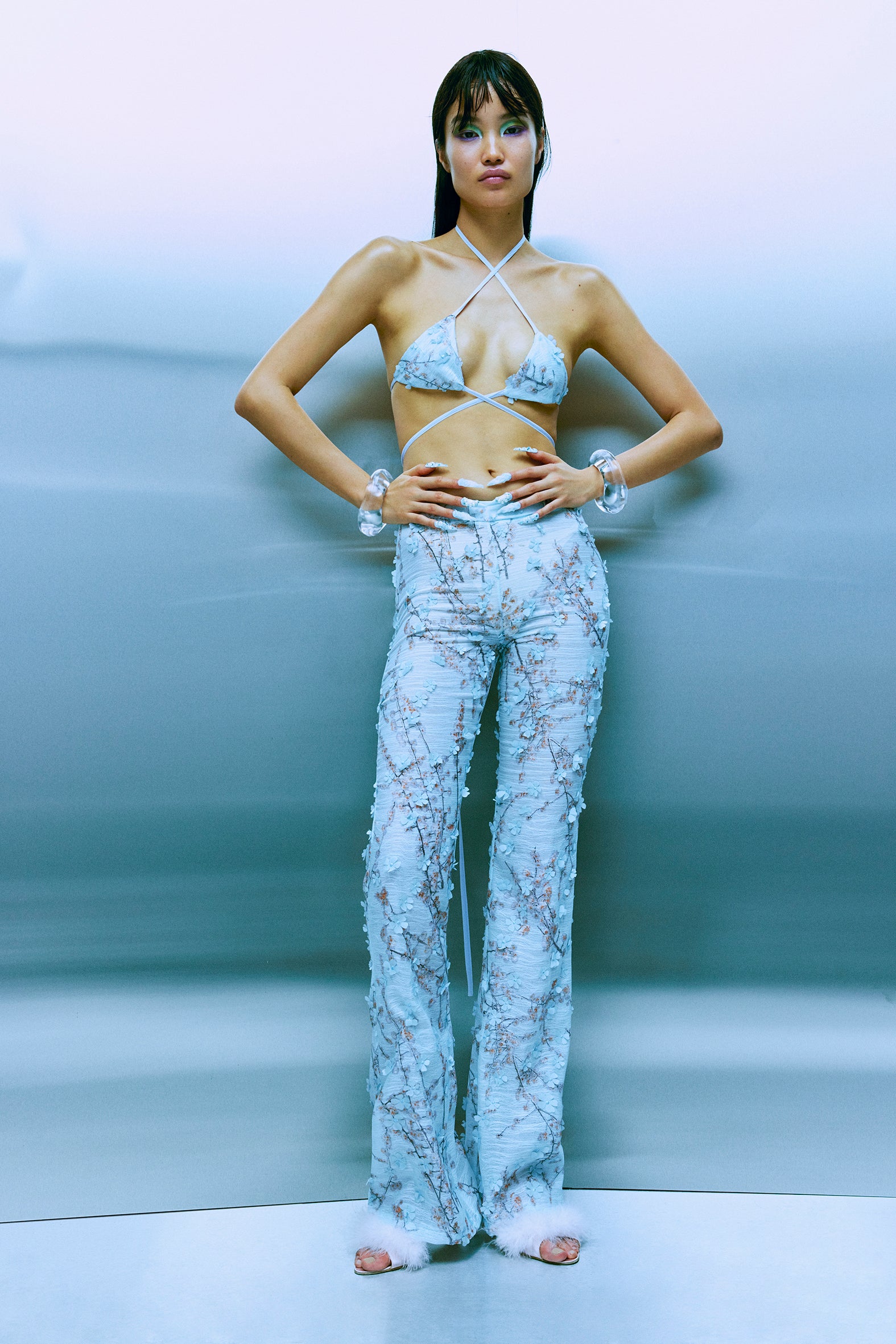 Avery Floral Pantolon